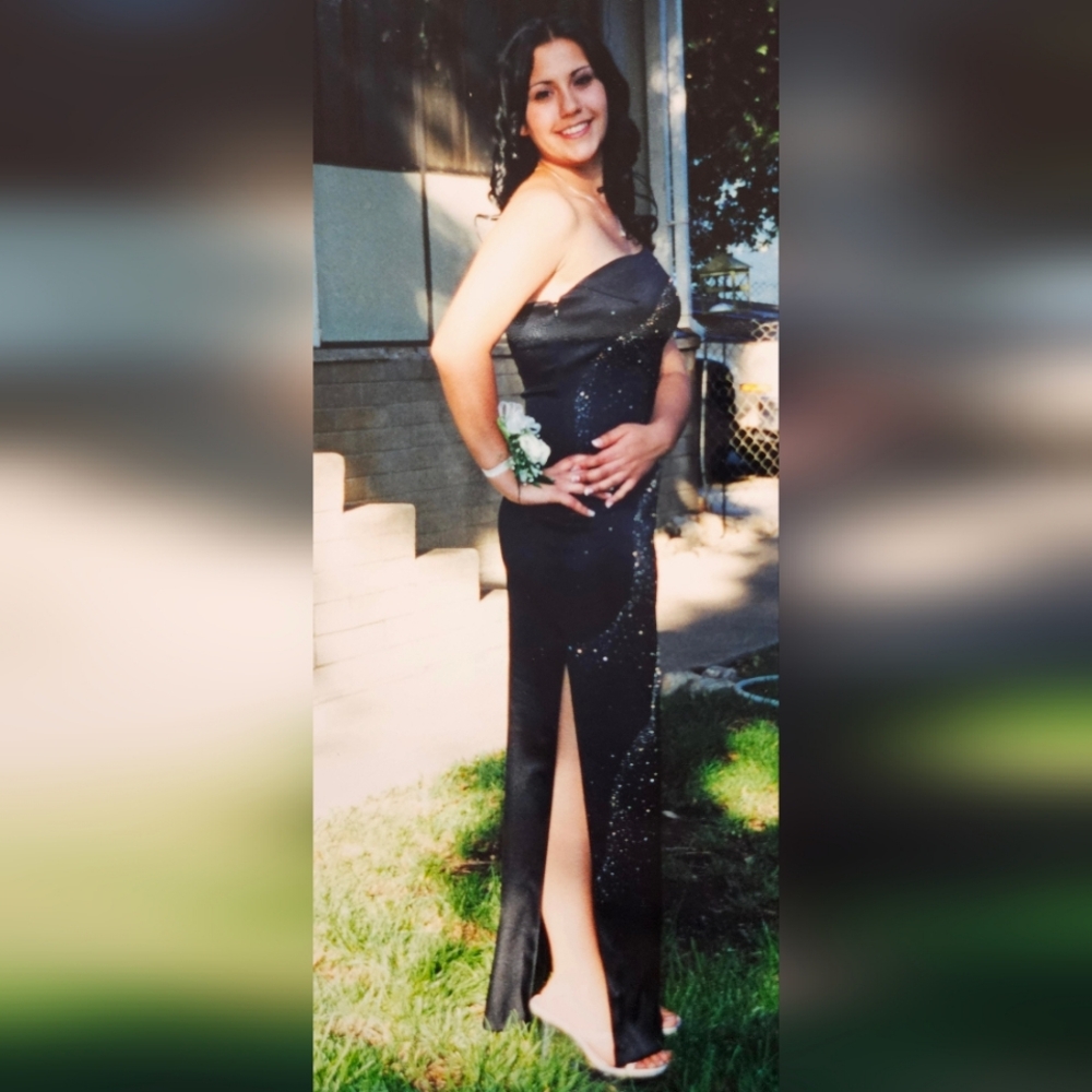Vintage Windsor Black Prom Dress
